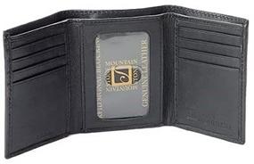 img 2 attached to Premium Leather Wallet with TRAVELLER Protection for Adventurers