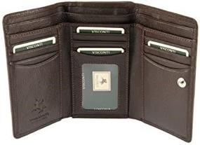 img 2 attached to Visconti Heritage Leather Womens Trifold Women's Handbags & Wallets and Wallets