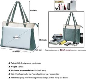 img 1 attached to 👜 Scioltoo B Light Women's Handbag Shoulder Teacher Handbags & Wallets