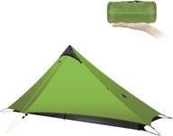 🏕️ kikilive ultralight tent: compact backpacking tent for 1-2 person camping, outdoor shelter - ideal for camping, trekking, kayaking, climbing, hiking логотип