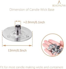 img 3 attached to BEADNOVA Candle 300Pcs Sustainer 0 5Inch