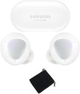 samsung wireless improved charging included headphones and earbud headphones logo