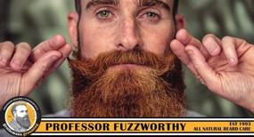 img 1 attached to 🧔 Optimized Search: Prof. Fuzzworthy's Gentlemans Rhassoul Clay & Beer BEARD SHAMPOO Bar - Enhanced Conditioning | 100% Natural All Beard Types 4.2 oz
