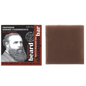 img 3 attached to 🧔 Optimized Search: Prof. Fuzzworthy's Gentlemans Rhassoul Clay & Beer BEARD SHAMPOO Bar - Enhanced Conditioning | 100% Natural All Beard Types 4.2 oz