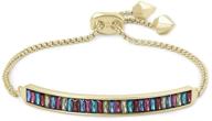 adjustable chain bracelet by kendra scott jack logo