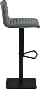 img 2 attached to Armen Living LCCABAGRBL Adjustable Barstool