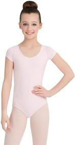 img 1 attached to Capezio Classic Sleeve Leotard 8 10 Girls' Clothing for Active