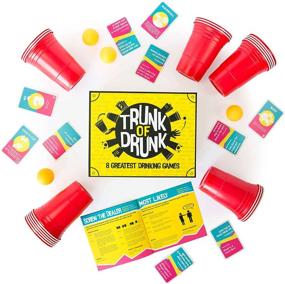 img 2 attached to Ultimate Drunken Party Kit - Top 8 Drinking Games (Beer Pong, Ring of Fire, Never Have I Ever and More)