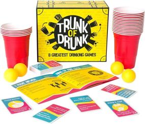 img 4 attached to Ultimate Drunken Party Kit - Top 8 Drinking Games (Beer Pong, Ring of Fire, Never Have I Ever and More)