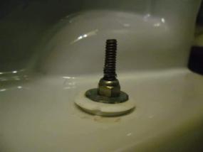 img 1 attached to Stinky Johns Tall Toilet Bolt Rough Plumbing