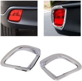 img 3 attached to Beler Chrome Plated Toyota Highlander Lights & Lighting Accessories