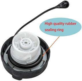 img 1 attached to 🔐 Locking Gas Cap Replacement for Chrysler, Dodge and Jeep Vehicles - Compatible with Chrysler 300, Dodge Challenger, Ram 1500 and more