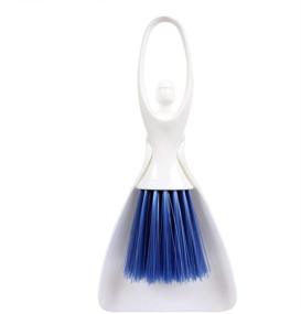 img 4 attached to 🧹 Jscarlife Mini Dustpan and Brush Set - Best Cleaning Tool for Desks, Countertops, Keyboards, Cats, Dogs, and Other Pets - Compact Broom and Dustpan Set