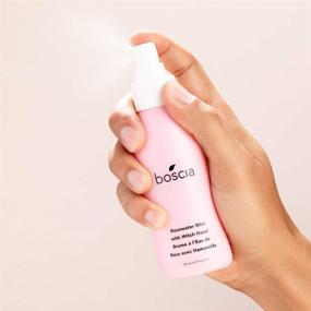 img 3 attached to 🌹 Boscia Rosewater Mist with Witch Hazel - Vegan, Cruelty-Free, Natural & Clean Skincare | Alcohol-Free Face Toner featuring Rosewater, Witch Hazel & Aloe Vera – 4.73 Fl Oz