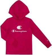 👚 girls' clothing: champion heritage sleeve stretch apparel logo