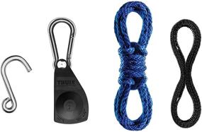 img 1 attached to Thule 855Xt Quick Draw Ratchet Ropes: Secure Your Cargo with Ease