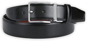 img 1 attached to 👔 BSLLNEK Genuine Leather Reversible Belt Reverse: Versatile and Stylish Accessory for Men