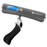 🧳 etekcity hanging luggage scale grey: accurate travel essential for easy baggage weight management logo