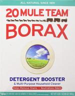 🧺 borax 20 mule team laundry detergent booster, 65 oz logo