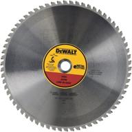 dewalt 14-inch metal cutting blade, efficient ferrous metal cutting, 66-tooth (dwa7747) logo