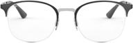 ray ban womens rx6422 eyeglasses silver men's accessories logo