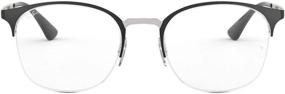 img 4 attached to Ray Ban Womens RX6422 Eyeglasses Silver Men's Accessories