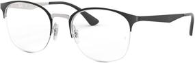 img 3 attached to Ray Ban Womens RX6422 Eyeglasses Silver Men's Accessories