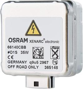 img 1 attached to 🚗 Enhance Your Car's Illumination with OSRAM Xenarc Cool Blue Boost D1S Xenon Car Headlight Bulbs (Twin) 66140CBB-HCB