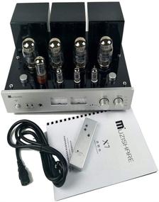 img 1 attached to 🎶 Enhanced Sound Experience with MUZISHARE X7 KT88 x4 Push-Pull Vacuum Tube Integrated Amp Power Amplifier MM Phono amp Remote Upgrade
