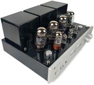 🎶 enhanced sound experience with muzishare x7 kt88 x4 push-pull vacuum tube integrated amp power amplifier mm phono amp remote upgrade logo