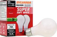 sylvania halogen dimmable medium replacing bulb: efficient lighting solution logo