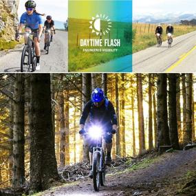 img 1 attached to 🚴 VASTFIRE Best Bike Lights: 8000 High Lumen MTB Headlight for Night Riding, 5 Modes, USB Type-C Charging