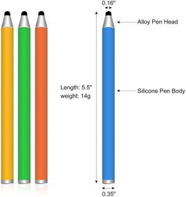 img 3 attached to 🖊️ Granarbol Kids Stylus Pens: Capacitive Stylus for iPad, iPhone & More - Pack of 4