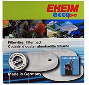 img 1 attached to 🧽 EHEIM Ecco Canister Filters - Fine Filter Pads (3 Filters Per Pack)