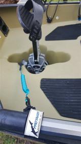 img 4 attached to Hobie Mirage 🚣 Drive H-Rail Compatible PROYAKER Leash