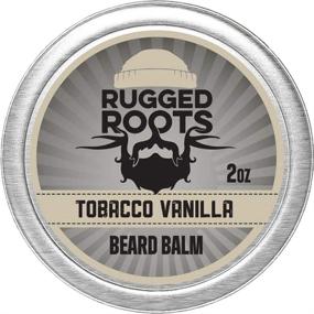 img 4 attached to 🧔 Rugged Roots Men's Beard Balm - Hair Nourishing Balm with Tobacco Vanilla Scent - Promotes Beard Growth, Strengthens Hair - Ideal Stocking Stuffer for Healthy, Shiny Beards