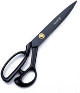 🧵 smith chu 12-inch heavy duty sewing scissors - tailor shears for fabric, leather, raw materials - professional upholstery shears for dressmakers, students, office crafting logo