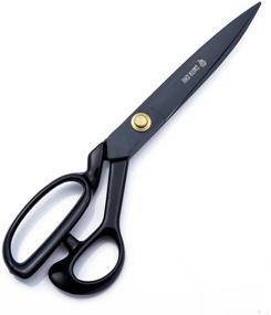 img 4 attached to 🧵 SMITH CHU 12-inch Heavy Duty Sewing Scissors - Tailor Shears for Fabric, Leather, Raw Materials - Professional Upholstery Shears for Dressmakers, Students, Office Crafting