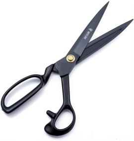 img 3 attached to 🧵 SMITH CHU 12-inch Heavy Duty Sewing Scissors - Tailor Shears for Fabric, Leather, Raw Materials - Professional Upholstery Shears for Dressmakers, Students, Office Crafting