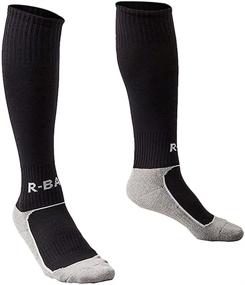 img 4 attached to Pack of 5 Kids Soccer Socks: Knee High Tube Socks with Towel Bottom Pressure for Football (Ages 4-13 Years Little Kid/Big Kid)