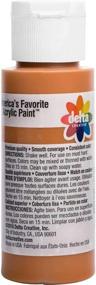 img 3 attached to Delta Creative Ceramcoat Acrylic Paint - Assorted Colors, 2 oz (2071) in Terra Cotta Shade