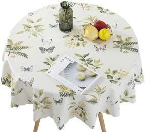 img 4 attached to 🌊 Waterproof Stain Resistant Mildew Proof Tablecloth with Enhanced Battery Life