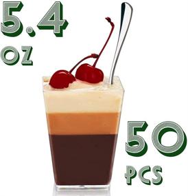 img 1 attached to 🎉 Plastic Party Cups Dessert 5 4: Perfect for Celebrations and Sweet Treats!