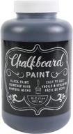 🎨 american crafts' diy shop chalkboard paint: 16.2oz, black (366867) - create your own chalkboard surface! logo