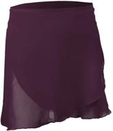 🩰 stylish and versatile: theatricals girls ballet wrap skirt th5109c for dance enthusiasts logo