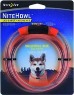 led safety necklace for pets 🐾 - nitehowl: enhance visibility with this reusable necklace logo