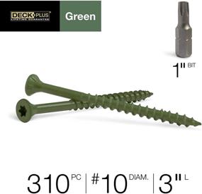 img 3 attached to HILLMAN FASTENERS 48405 Green Screw
