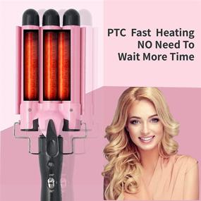 img 2 attached to Bstela Curling Crimper Temperature Adjustable Hair Care