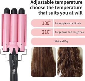 img 1 attached to Bstela Curling Crimper Temperature Adjustable Hair Care