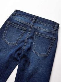 img 3 attached to Boys' Straight Fit Jeans by Amazon Essentials - Boys' Clothing in Denim